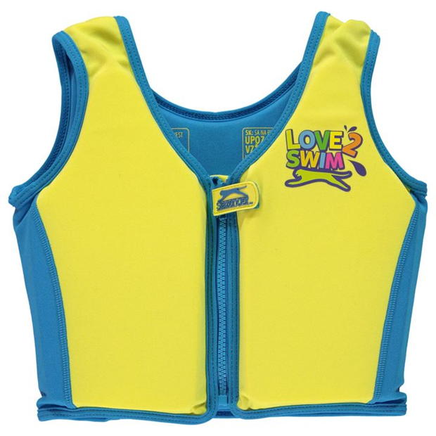 Blue/Yellow - Slazenger - Kids' Confidence Swim Vest