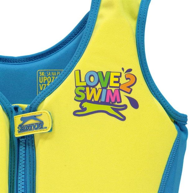 Blue/Yellow - Slazenger - Kids' Confidence Swim Vest