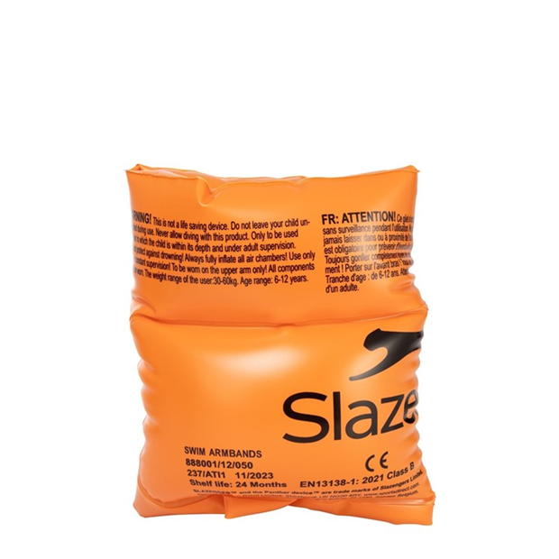 Orange - Slazenger - Swim Armbands