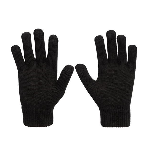 Black - Slazenger - Knit Glove Jn00