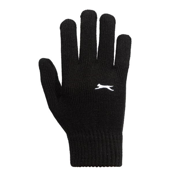 Black - Slazenger - Knit Glove Jn00