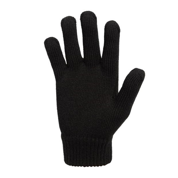 Black - Slazenger - Knit Glove Jn00