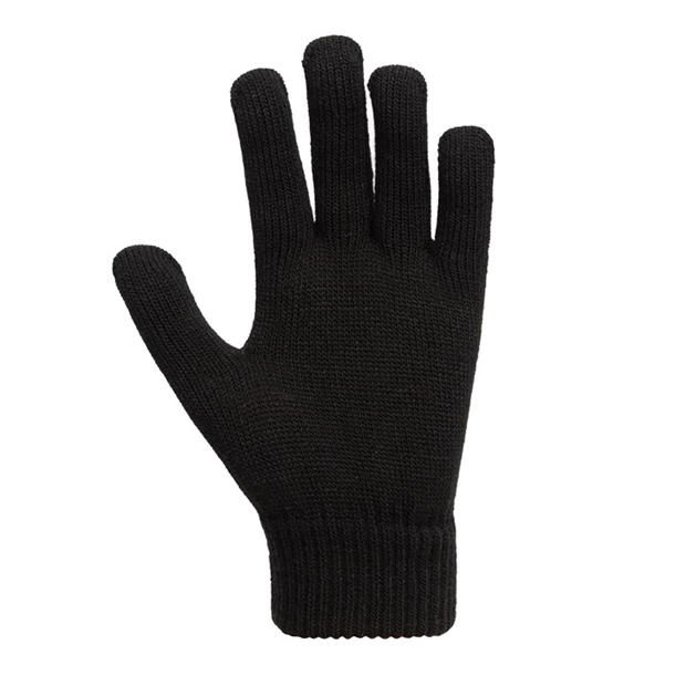 Black - Slazenger - Knit Glove Jn00