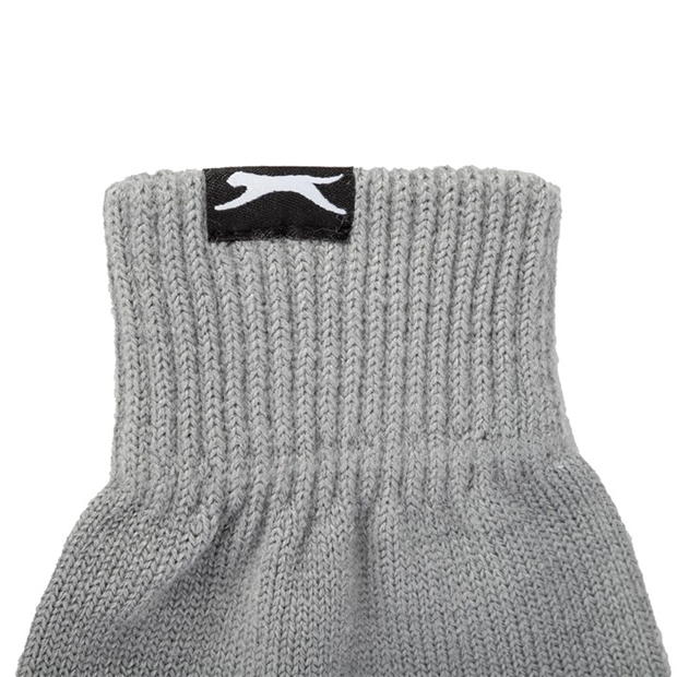 Grey - Slazenger - Knit Glove