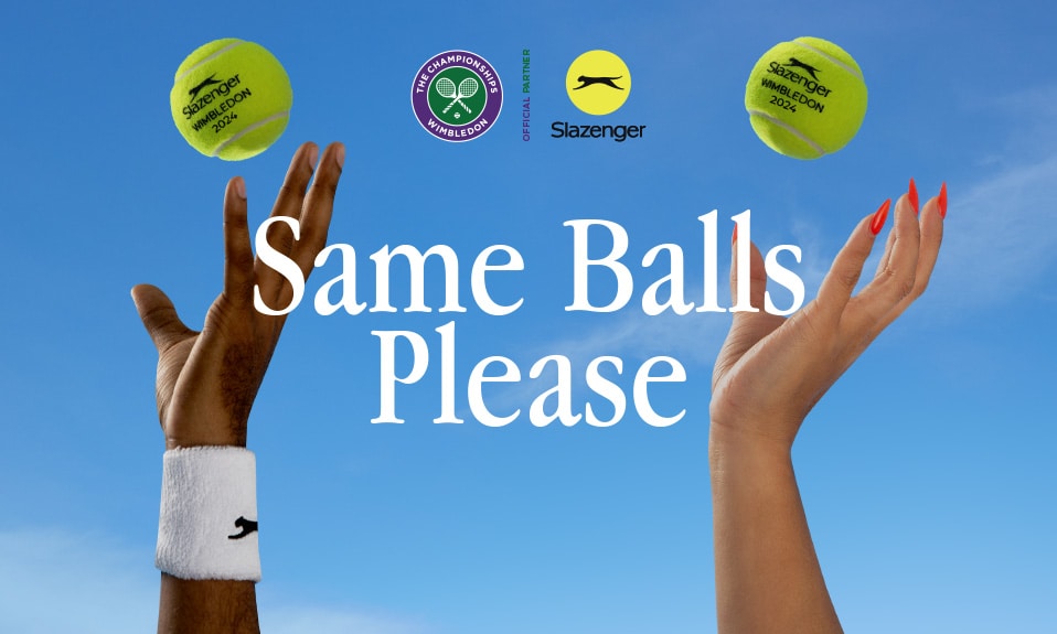 Slazenger -Same balls please